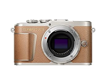 【中古】OLYMPUS ミラーレス一眼カメラ PEN E-PL9 ボディー ブラウン