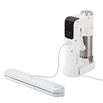 【中古】(未当て嵌める･未開封品)貝印 KAI Kai House AIO sousvide 冷ややかさ膳立て器 専用シーラー 専用無意味さ袋 付 DK5129