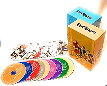 【中古】DVD ハイキュー!! 初回生産 限定版 全9巻 セット (アニメイト 限定 全巻 収納BOX付き)|ドリエムコーポレーション