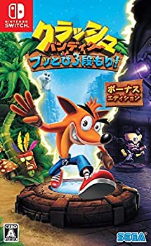 【中古】(未使用･未開封品)クラッシュ・バンディクー ブッとび3段もり! ボーナスエディション - Switch