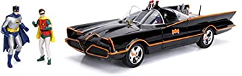 【中古】バットマン クラシックTVシリーズ バットモービル メタルズ 1/24 スケール ダイキャストビークル バットモービル / DC COMICS BATMAN CLASSIC TV|ドリエムコーポレーション