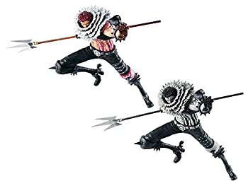 【中古】(未使用･未開封品)ワンピース BANPRESTO WORLD FIGURE COLOSSEUM 造形王頂上決戦2 vol.5 シャーロット・カタクリ フィギュア 全2種セット 予約