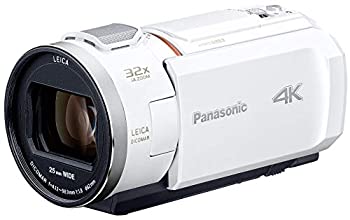 【中古】(未使用・未開封品)パナソニック 4K ビデオカメラ VX2M 64GB 光学24倍ズーム ピュアホワイト HC-VX2M-W|ドリエムコーポレーション