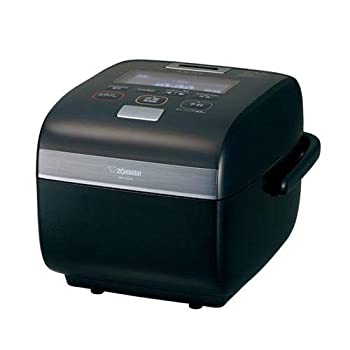 【中古】象印 圧力IH炊飯ジャー(5.5合炊き) 黒漆 ZOJIRUSHI 炎舞炊き NW-KB10-BZ