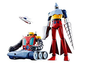 【中古】(未使用･未開封品)超合金魂 ゲッターロボ GX-91 ゲッター2&3 D.C. (ゲッター2:約175mm ゲッター3:約90mm) ABS&ダイキャスト&PVC製 塗装済み可動フィギュア