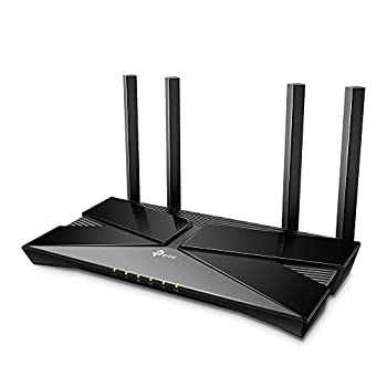 【中古】TP-Link 無線LAN ルータ 無線LAN6 なおなお書き5 相応う 無線電話ローカルエリアネットワーク 11ax AX1800 1201Mbps (5 GHz) + 574 Mbps (2.4GHz) 1.5Ghz クアッド・コア中央処理装置積み上げる OneMesh相応う