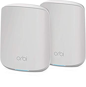【中古】NETGEAR Orbi メッシュ無線LAN6 Micro AX1800 2台仕掛ける 無線電話lan ipv6相応う ルータ 11ax 【ipv6相応う (DS-Lite/v6つけ加える)】 3年引き受ける 覆いかぶせる活動の領域200