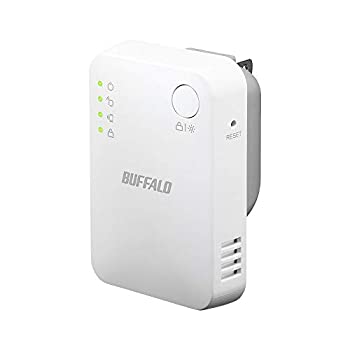 【中古】(未使用･未開封品)バッファロー WiFi 無線LAN 中継機 Wi-Fi4 11n/g/b 300Mbps コンセント直挿しモデル 簡易パッケージ 日本メーカー【iPhone13/12/11/iPhone SE(第