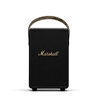 【中古】Marshall Official 大型ワイヤレスポータブルスピーカー TUFTON 黒いこと\u0026金管楽器 年代順の連続生まれ変わり20第四次元/IPX2防滴操作手順/手っとり早い申し受ける/aptX相応う 【国内定まり品