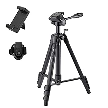 【中古】(未使用･未開封品)Velbon(ベルボン) ファミリー三脚 EX-640 II 4段 レバーロック 全高170cm 脚径26mm 中型 3Way雲台 DIN規格クイックシュー対応 アルミ脚 500588