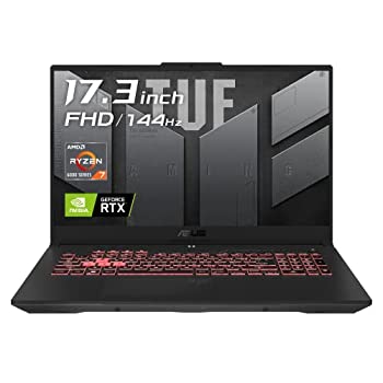 【中古】ASUS ゲーミングノートPC TUF Gaming A17 FA707RC ( RTX3050 AMD Ryzen7 6800H 16GB 512GB 17.3型 FHD 144Hz ) FA707RC-R76R3050 【日本正規代理｜ドリエムコーポレーション 231,461円