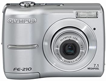 【中古】【非常に良い】Olympus Stylus fe-210?7?MPデジタルカメラwithデジタルイメージStabilized 3?x光学ズーム｜ドリエムコーポレーション
