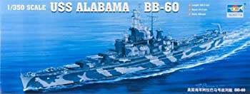 【中古】【非常に良い】トランペッター 1/350 アメリカ海軍 BB-60 アラバマ 1942 05307 プラモデル