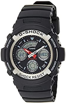 【中古】【非常に良い】[ジー・ショック]G-SHOCK カシオCASIO 腕時計 アナデジ AW590-1A 逆輸入品 [並行輸入品]｜ドリエムコーポレーション