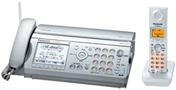 【中古】パナソニック おたっくす デジタルコードレスFAX 子機1台付き シルバー KX-PW607DL-S