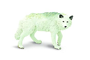 【中古】【非常に良い】サファリ レプリカ ホワイトウルフ