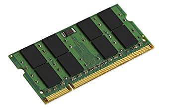 【中古】【Kingston(キングストン)】 ノートPC用増設メモリ 2GB(2GB×1枚) DDR2-800(PC2-6400) Non-ECC CL6 SODIMM 200pin KVR800D2S6/2G