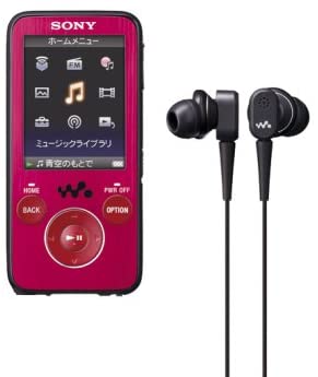 【中古】SONY ウォークマン S続きもの FM付 NC役立つこと積み上げる記憶装置印字機 4GB 赤いこと NW-S736F/R