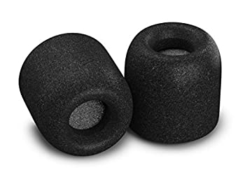 【中古】Comply(コンプライ) Tx-100 ブラック Mサイズ 3ペア スタンダード 耳垢ガード付き イヤホンチップス Isolation+ Shure SE215 Etymotic Klipsch W