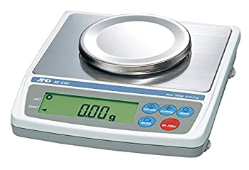 【中古】A&D パーソナル天びん EK-610i ≪ひょう量:600g 最小表示:0.01g 皿寸法:φ110mm 検定無≫