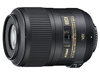 【中古】AFSDXMC85GVR 水晶体 デジタル一眼二眼レフ専用 AF-S DX Micro 85粍 F3.5G ED VR