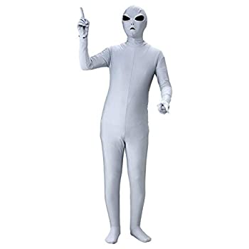 【中古】【非常に良い】宇宙人スーツ コスチューム 男女共用