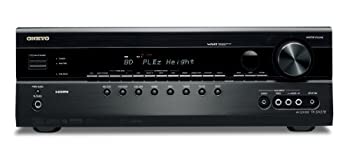【中古】ONKYO 7.1ch対応AVセンター 最大出力160W&times;7 TX-SA578(B) /ブラック｜ドリエムコーポレーション