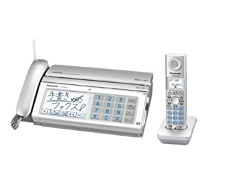 【中古】パナソニック おたっくす デジタルコードレスFAX 子機1台付き シルバー KX-PW821DL-S