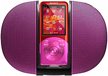 【中古】SONY ウォークマン Sつづき物 [記憶装置手合い] 金棒引き付 16GB ビビットピンク NW-S755K/P