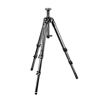 【中古】Manfrotto 三脚架 057炭素三脚 3段 大型 脚のみ 炭素製 MT057C3