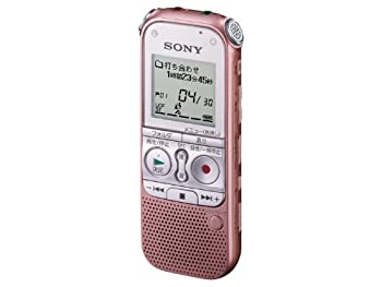 【中古】SONY ステレオ集積回路リコーダー 2GB AX412 さくら色 ICD-AX412F/P