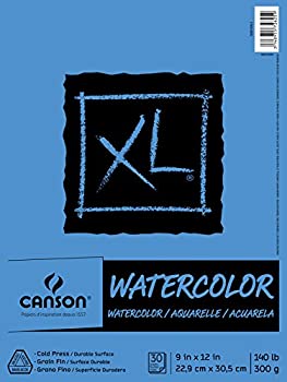 【中古】Canson XL Watercolor Paper Pad 9inX12in-30 Sheets (並行輸入品)