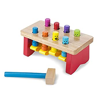 【中古】Melissa&Doug(メリッサ&ダグ)デラックスパウンディングベンチ2才~|ドリエムコーポレーション