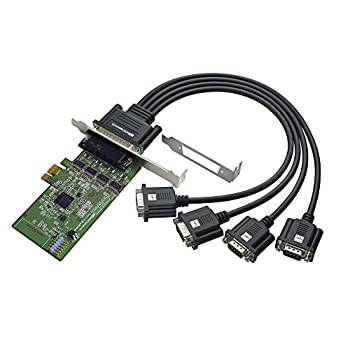 【中古】ラトックシステム 4界面 RS-232C・デジタルI/O PCI Expressゲーム盤 REX-PE64D