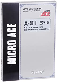 【中古】マイクロエース Nゲージ E231系通勤タイプ・中央・総武線色 増結4両セット A4011 鉄道模型 電車