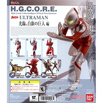 【中古】ガシャポン H.G.C.O.R.E. ウルトラマン ~光臨、白銀の巨人編~ 全6種類コンプリートセット|ドリエムコーポレーション