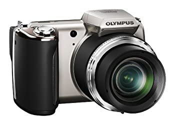 【中古】OLYMPUS デジタルカメラ SP-620UZ シルバー 1600万画素 光学21倍ズーム DUAL IS ハイビジョンムービー 3.0型LCD 広角25mm 3Dフォト機能 単三電池|ドリエムコーポレーション