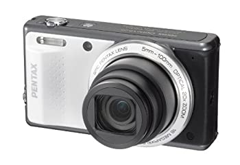 【中古】PENTAX デジタルカメラ Optio VS20(ブリリアントホワイト)1600万画素 28mm 20倍 小型軽量 OPTIOVS20WH｜ドリエムコーポレーション
