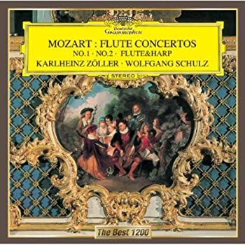 【中古】モーツァルト:フルート協奏曲第1番&第2番、フルートとハープのための協奏曲 [CD]
