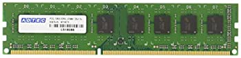 【中古】【非常に良い】アドテック DDR3-1600/PC3-12800 Unbuffered DIMM 8GB×2枚組 ADS12800D-8GW