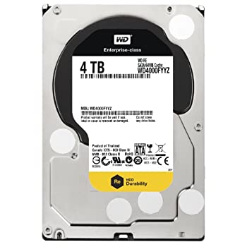 【中古】WESTERNDIGITAL WD RE4 4TB 7200RPM 24x7