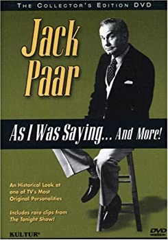 【中古】【非常に良い】Jack Paar: As I Was Saying & More [DVD]｜ドリエムコーポレーション