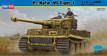 【中古】ホビーボス 1/16 タイガーI 中期型 プラモデル