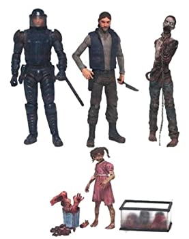 【中古】ザ・ウォーキング・デッド/ アクションフィギュア コミックシリーズ 2: 4種セット