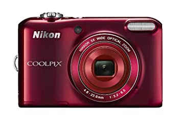 【中古】Nikon デジタルカメラ COOLPIX L28 有効画素数2005万画素 単3乾電池対応 レッド L28RD｜ドリエムコーポレーション