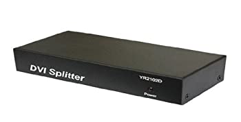 【中古】2ポート DVI ビデオスプリッター 1900x1200