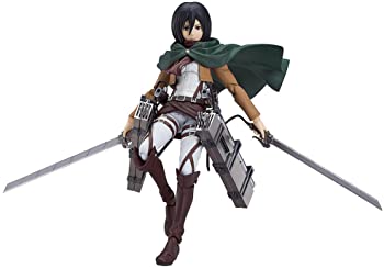 【中古】figma 進撃の巨人 ミカサ・アッカーマン (二次出荷分) (ノンスケール ABS&PVC 塗装済み可動フィギュア)