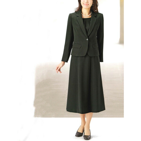 Sale 10 Off ブラックフォーマル スリーピース ジャケットとブラウス スカートのセットです 9号 11号 13号 15号 Roman 送料無料 Marguerite Spmau Ac In