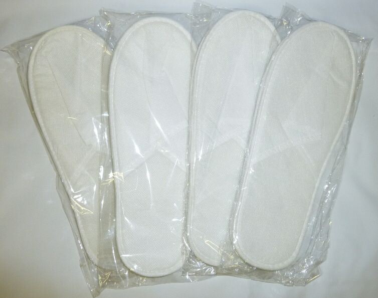使い捨て家庭用スリッパ（不織布）