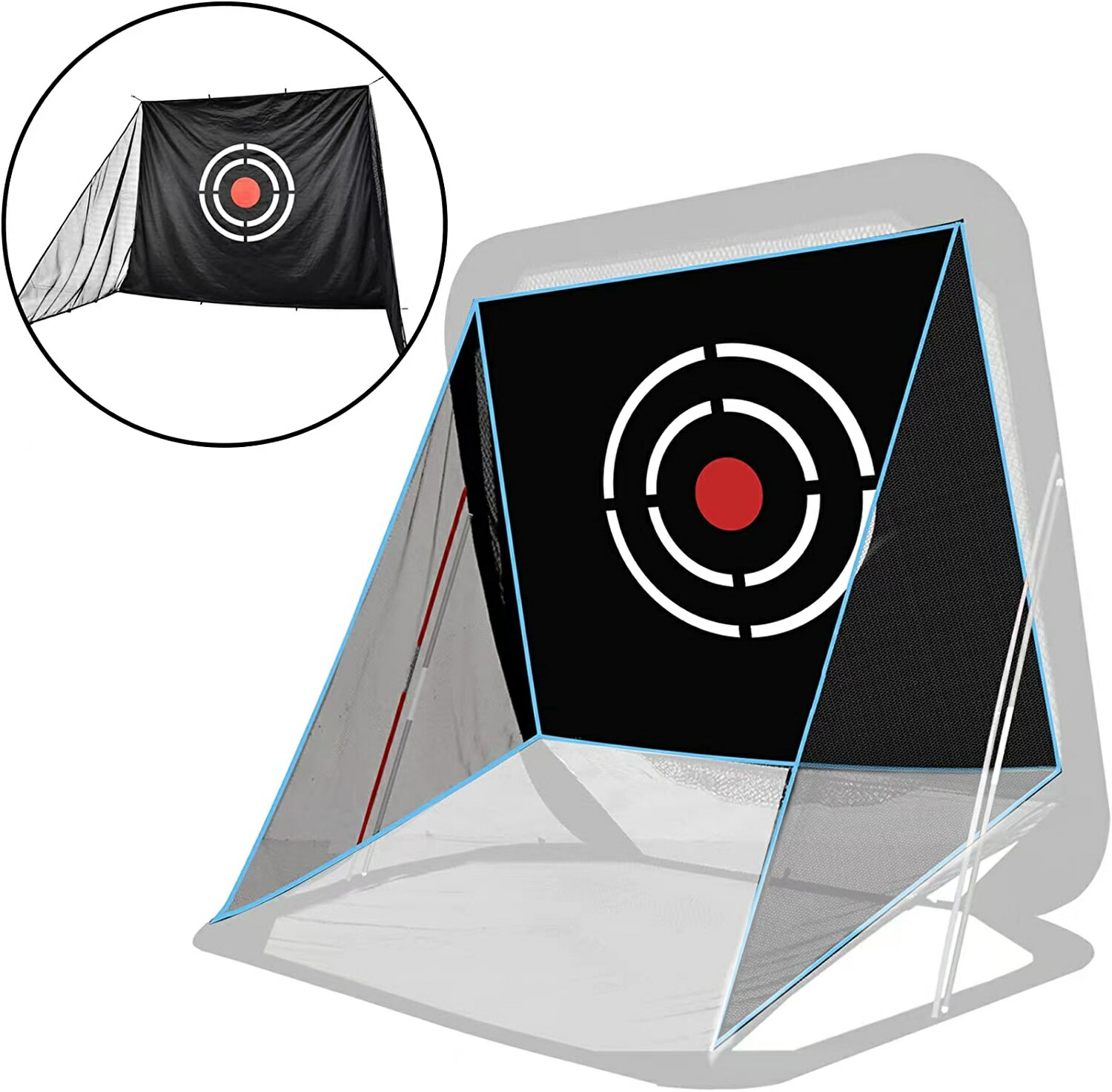 【楽天市場】ゴルフターゲット 2.1x2.1x1.8mゴルフネット用ターゲット 替えターゲットのみ ゴルフ的：同進スポーツアウトドア